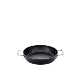 Сковорода для подачи Fissler Adamant 28 см, антипригарная, с двумя ручками, индукция, духовка, чёрная — фото 3