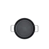 Сковорода для подачи Fissler Adamant 28 см, антипригарная, с двумя ручками, индукция, духовка, чёрная — фото 4