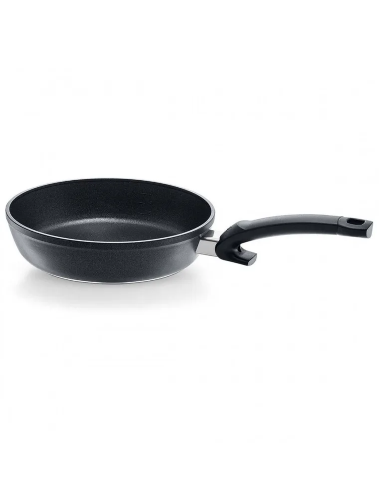 Сковорода Fissler Levital+ Comfort 24 см с антипригарным покрытием Levital, для индукции, чёрная
