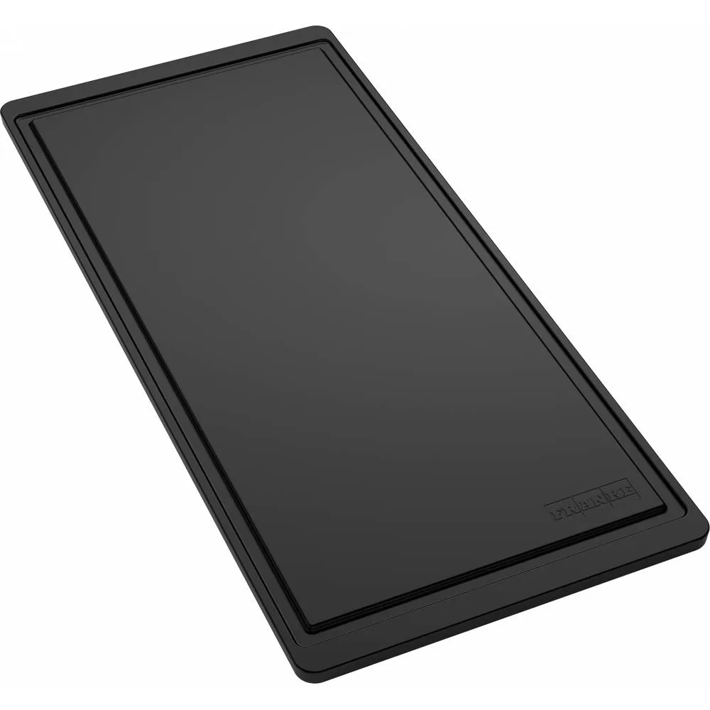 Доска кухонная Franke для моек MRX 210-40 и MRX 210-50, чёрная, пластик, 20×51 см