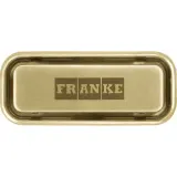 Прямоугольный элемент перелива Franke золотой, нержавеющая сталь, для Fragranit — фото 1