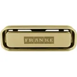 Прямоугольный элемент перелива Franke золотой, нержавеющая сталь, для Fragranit — фото 2
