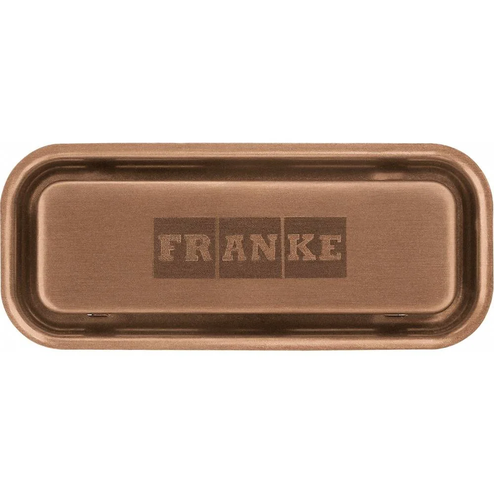 Прямоугольный элемент перелива Franke медный, нержавеющая сталь, для моек Fragranit