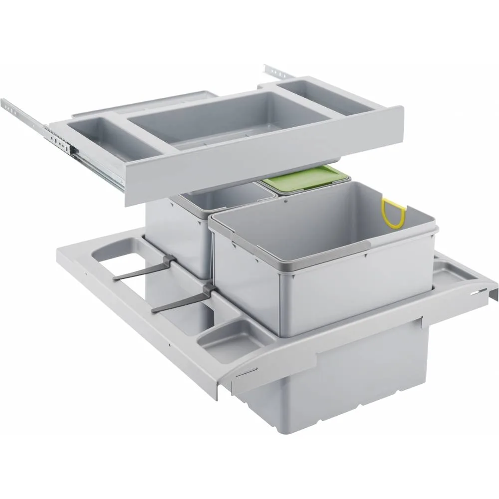 Сортер отходов FRANKE Trolley Vario 60 1 x 18 л + 2 x 8 л