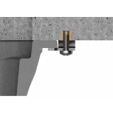 Зацепы Franke для тонких столешниц, монтаж под столешницу, мойки Fragranite и Tectonite, 4 шт. — фото 5