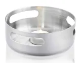 Заварочный чайник с подогревателем GEFU T-PREP 1500 мл, поршень Brew-Stop, прозрачный, серебристый, чёрный — фото 3