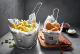 Корзинка для картофеля фри GEFU BBQ размер S, нержавеющая сталь, 10,5 x 9 x 6 см, серебристая — фото 2