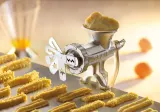 Насадки для печенья к мясорубке GEFU TRICA размер 7/8 и KitchenAid, 6 форм, нержавеющая сталь — фото 3