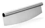 Нож для пиццы GEFU DARIOSO, нержавеющая сталь и пластик, 35 x 10 x 2,5 см, серебристый — фото 2