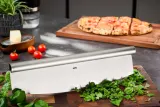 Нож для пиццы GEFU DARIOSO, нержавеющая сталь и пластик, 35 x 10 x 2,5 см, серебристый — фото 4