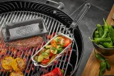 Сковорода-гриль GEFU BBQ складная, нержавеющая сталь, со съёмной ручкой и лопаткой — фото 3