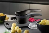 Пресс для картофеля, фруктов и овощей GEFU Presco, 3 сменных диска, нержавеющая сталь и пластик, 33,5 см — фото 7