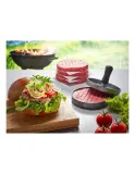 Пресс для гамбургеров GEFU BBQ диаметром 11,8 см, алюминий и пластмасса, чёрный — фото 2