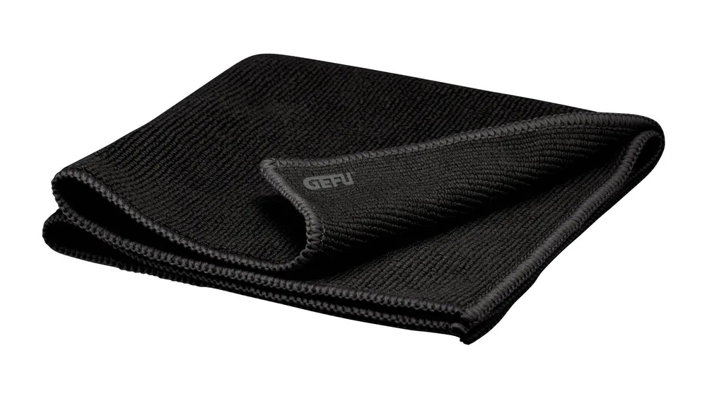 Салфетка из микрофибры GEFU SWIFT 30 x 30 см, универсальная, чёрная