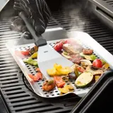 Шпатель-лопатка GEFU BBQ 24,5 см из нержавеющей стали, для гриля и плиты плансха — фото 3
