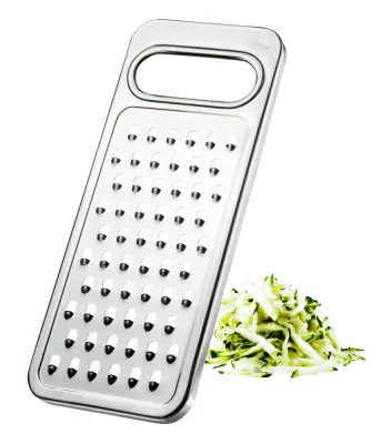 Тёрка для овощей GEFU Retaro с крупными ячейками, нержавеющая сталь, 24,3 x 10,3 см