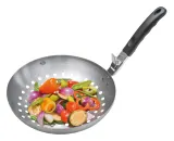 Вок для гриля GEFU BBQ 48,5 x 28 x 17 см со съёмной ручкой, нержавеющая сталь, для овощей на гриле и в духовке — фото 1