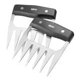 Когти для разделки мяса GEFU BBQ, набор 2 шт, нержавеющая сталь, 12 x 10,5 x 2 см, чёрные — фото 1