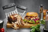 Когти для разделки мяса GEFU BBQ, набор 2 шт, нержавеющая сталь, 12 x 10,5 x 2 см, чёрные — фото 3