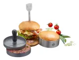 Набор для бургеров GEFU BBQ 3 предмета: пресс, форма для булочек, шпажка для подачи — фото 1