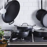 Сотейник GreenPan Craft 20 см, 2 л, керамическое антипригарное покрытие, нержавеющая сталь, для всех плит, чёрный — фото 5