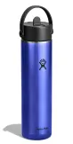 Термобутылка Hydro Flask Lightweight Flex Straw Cap 24 oz (0,709 л) с трубочкой, синяя Sapphire Blue — фото 2
