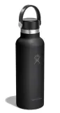 Термобутылка Hydro Flask Standard Flex Cap 18 oz (0,533 л), нержавеющая сталь 18/8, черная Tonal Black — фото 2