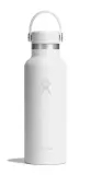 Термобутылка Hydro Flask Standard Flex Cap 18 oz (0,533 л), нержавеющая сталь 18/8, белая Tonal White — фото 1