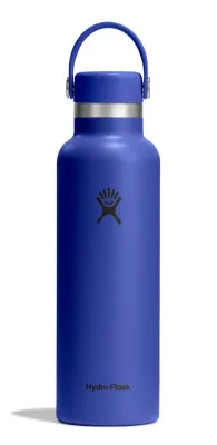 Термобутылка Hydro Flask Standard Flex Cap 21 oz (0,621 л) из нержавеющей стали 18/8, синяя Capri Blue