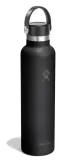 Термобутылка Hydro Flask Standard Flex Cap 24 oz (0,709 л) из нержавеющей стали 18/8, чёрная Tonal Black — фото 2