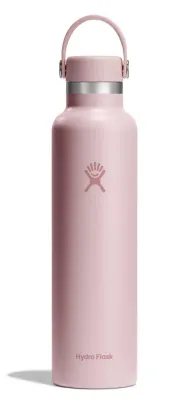 Термобутылка Hydro Flask Standard Flex Cap 24 oz (0,709 л), нержавеющая сталь 18/8, пудрово-розовая Trillium