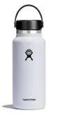 Термобутылка Hydro Flask Wide Mouth 2.0 Flex Cap 32 oz (0,946 л), нержавеющая сталь 18/8, белая — фото 1