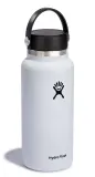 Термобутылка Hydro Flask Wide Mouth 2.0 Flex Cap 32 oz (0,946 л), нержавеющая сталь 18/8, белая — фото 2