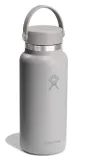 Термобутылка Hydro Flask Wide Mouth Flex Cap 32 oz (0,946 л), широкое горло, серая Birch — фото 2