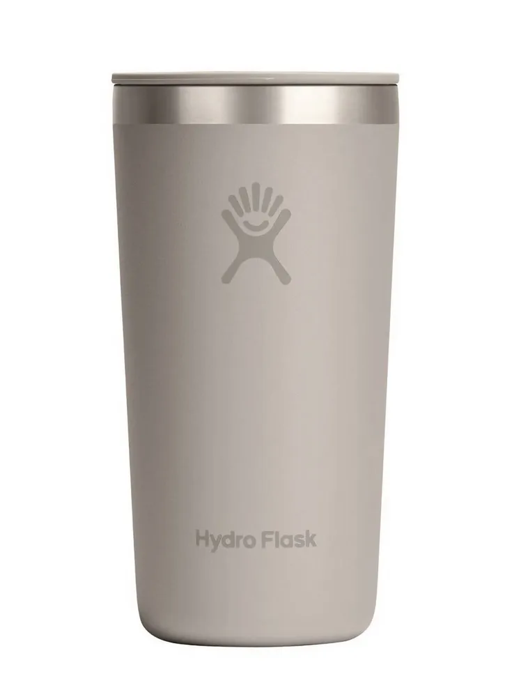 Термокружка Hydro Flask All Around 12 oz (0,355 л) из нержавеющей стали 18/8 с крышкой, серая Birch