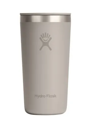 Термокружка Hydro Flask All Around 12 oz (0,355 л) из нержавеющей стали 18/8 с крышкой, серая Birch