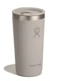 Термокружка Hydro Flask All Around 12 oz (0,355 л) из нержавеющей стали 18/8 с крышкой, серая Birch — фото 2
