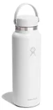 Термобутылка Hydro Flask Wide Mouth Flex Cap 40 oz (1,18 л) из нержавеющей стали 18/8, белая Tonal White — фото 2