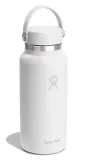 Термобутылка Hydro Flask Wide Mouth Flex Cap 32 oz (0,946 л) из нержавеющей стали 18/8, белая Tonal White — фото 2