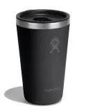 Термокружка Hydro Flask All Around 16 oz (0,473 л) из нержавеющей стали 18/8 с крышкой Press-In, чёрная — фото 2