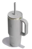 Термокружка Hydro Flask All Around Travel Tumbler 24 oz (0,709 л) с ручкой и трубочкой, серая Birch — фото 2