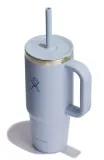Термокружка Hydro Flask All Around Travel Tumbler 24 oz (0,709 л) с ручкой и трубочкой, синяя Surf — фото 2