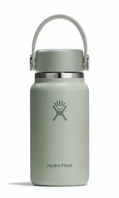 Мини-термобутылка Hydro Flask Micro Mini Bottle 200 мл с ремешком, нержавеющая сталь 18/8, зеленая Agave