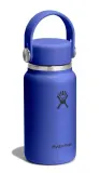 Мини-термобутылка Hydro Flask Micro Mini Bottle 200 мл с ремешком, нержавеющая сталь 18/8, синяя Capri Blue — фото 2