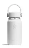 Мини-термобутылка Hydro Flask Micro Mini Bottle 200 мл с ремешком, нержавеющая сталь 18/8, белая Tonal White — фото 1
