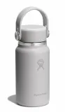 Мини-термобутылка Hydro Flask Micro Mini Bottle 200 мл с ремешком, нержавеющая сталь 18/8, серая Birch — фото 2