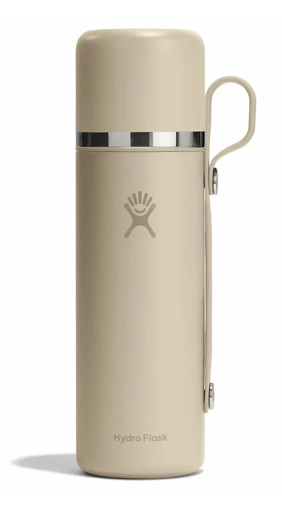 Термос с кружкой Hydro Flask Hot Flask & Cup 28 oz (0,83 л), овсяный Oat, 8,4 x 28,7 см