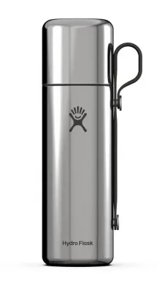 Термос с кружкой Hydro Flask Hot Flask & Cup 28 oz (0,83 л), нержавеющая сталь, серебристый