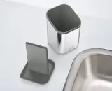 Сушилка для столовых приборов Joseph Joseph Duo из стали и пластика, разборная, 16,5 x 11 x 11,5 см, серо-серебристая — фото 3