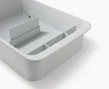 Органайзер для шкафа под мойку Joseph Joseph CupboardStore L на колёсиках, 30,5 x 46,5 x 11 см, серый — фото 3